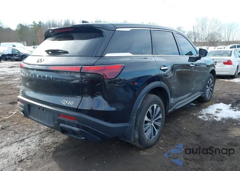 2024 Infiniti Qx60 Pure Awd z USA, uszkodzony, nr VIN 5N1DL1ES7RC342237